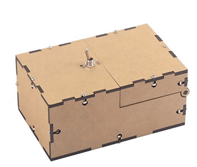 Useless Box Gadget - die nutzlose Box - fertig aufgebaut!