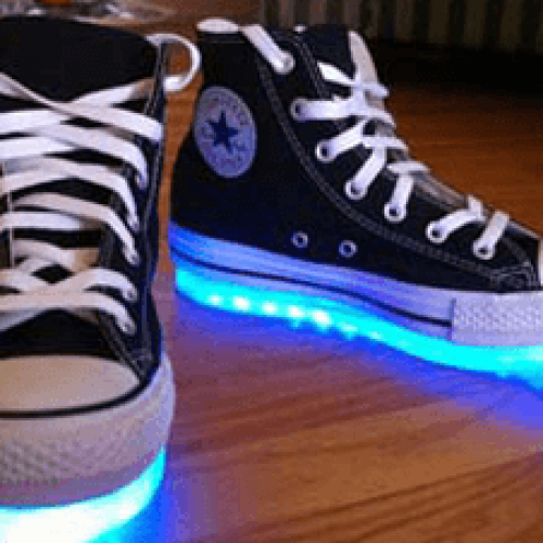 Glowing Sneakers