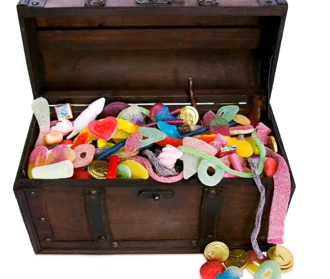 Candy chest on sale
